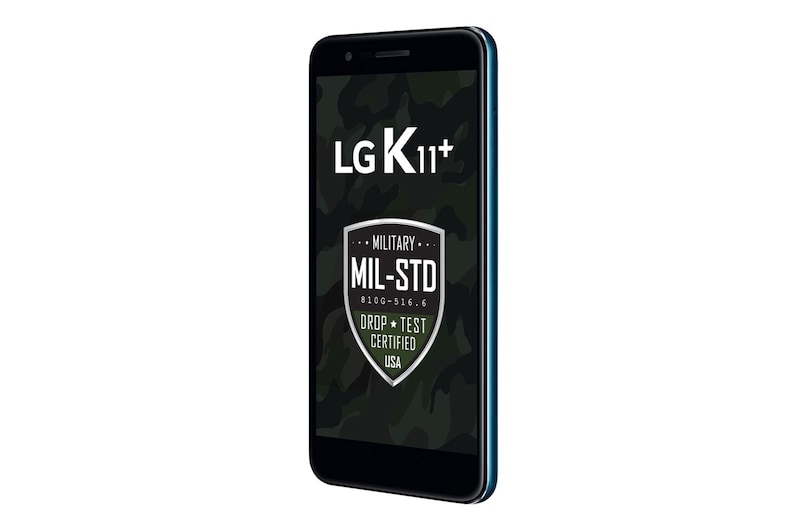 LG Smartphone LG K11+ Resistente à Impactos, Câmera de 13MP, 32GB de Memória e DTS: X 3D Som Imersivo., LMX410BCW