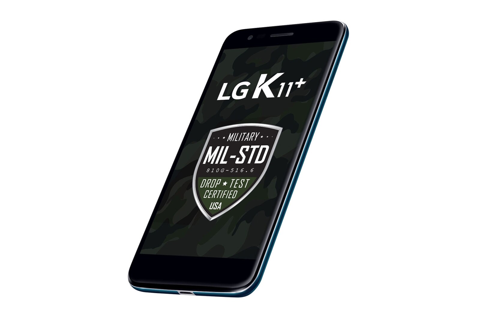 LG Smartphone LG K11+ Resistente à Impactos, Câmera de 13MP, 32GB de Memória e DTS: X 3D Som Imersivo., LMX410BCW