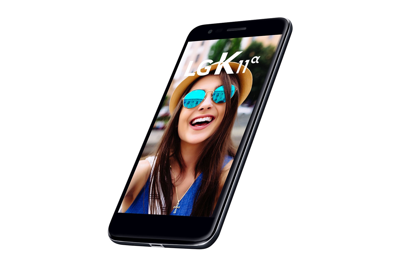 LG Smartphone LG K11α Câmera de 8MP com Autofoco Rápido, Selfie 5MP com Modo Retrato, 16GB de Memória, LMX410BTW