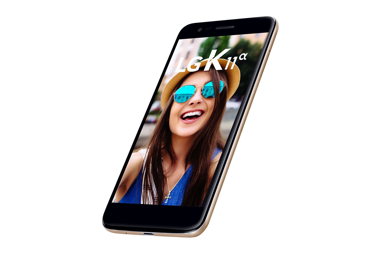 LG Smartphone LG K11α Câmera de 8MP com Autofoco Rápido, Selfie 5MP com Modo Retrato, 16GB de Memória, LMX410BTW