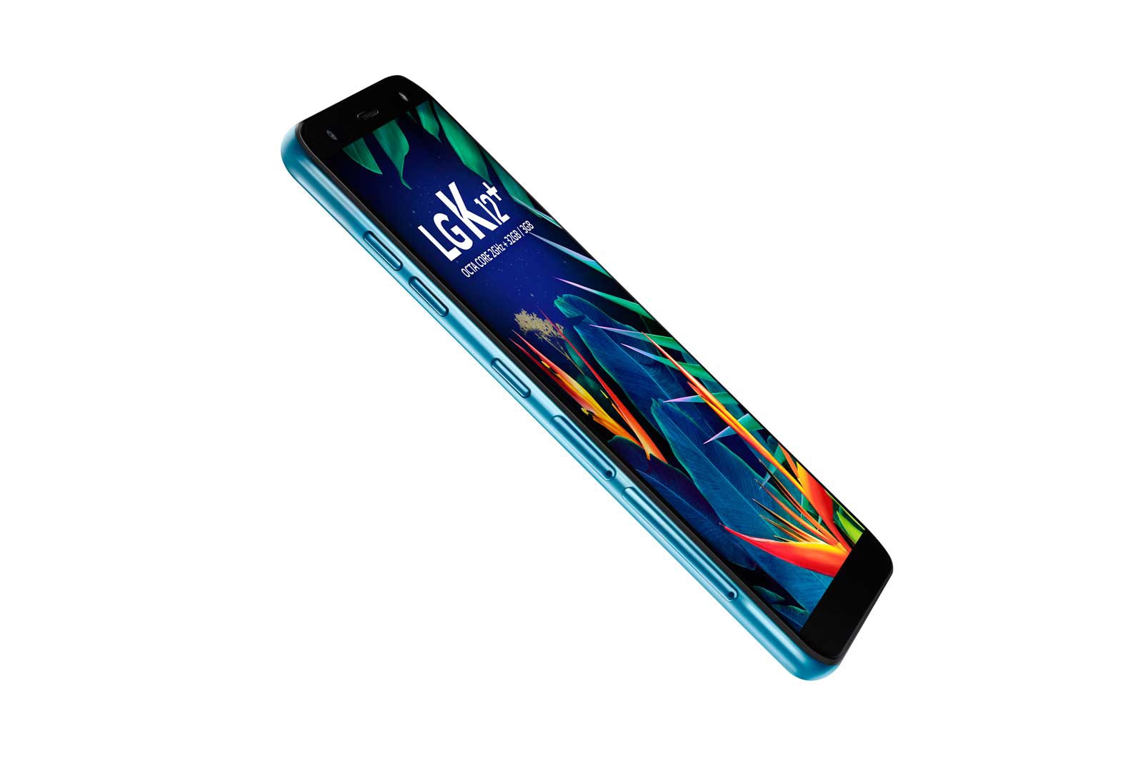 LG Smartphone LG K12+ Câmera de 16MP, Inteligência Artificial, Selfie de 8MP flash e Resistencia Militar, LMX420BMW