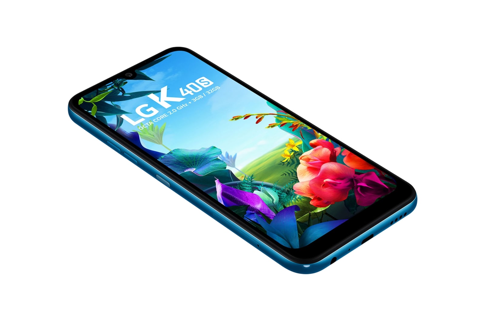 LG Smartphone LG K40S - Câmera Dupla com Selfie de 13MP, Inteligência Artificial e Bateria de 3.500mAh, LMX430BMW