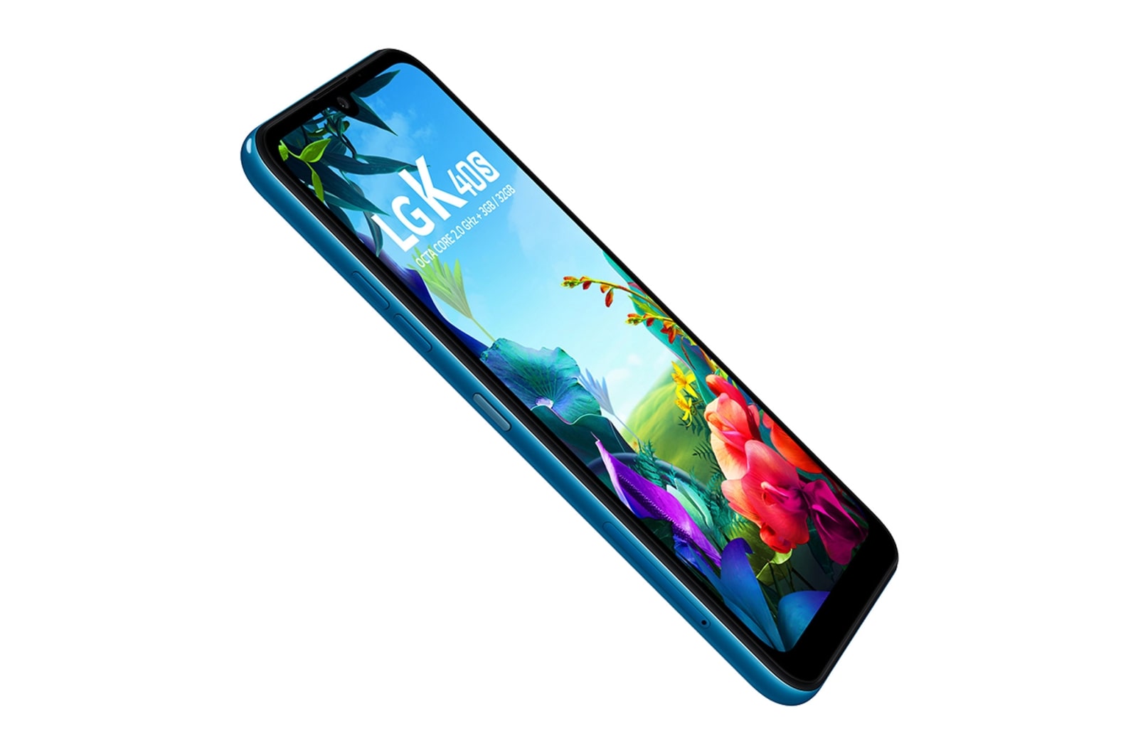 LG Smartphone LG K40S - Câmera Dupla com Selfie de 13MP, Inteligência Artificial e Bateria de 3.500mAh, LMX430BMW
