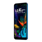 LG Smartphone LG K12 Max - Câmera dupla de 13MP e 2MP, Memória de 3GB/32GB, Tela de 6.26" e Android 9.0, LMX520BMW