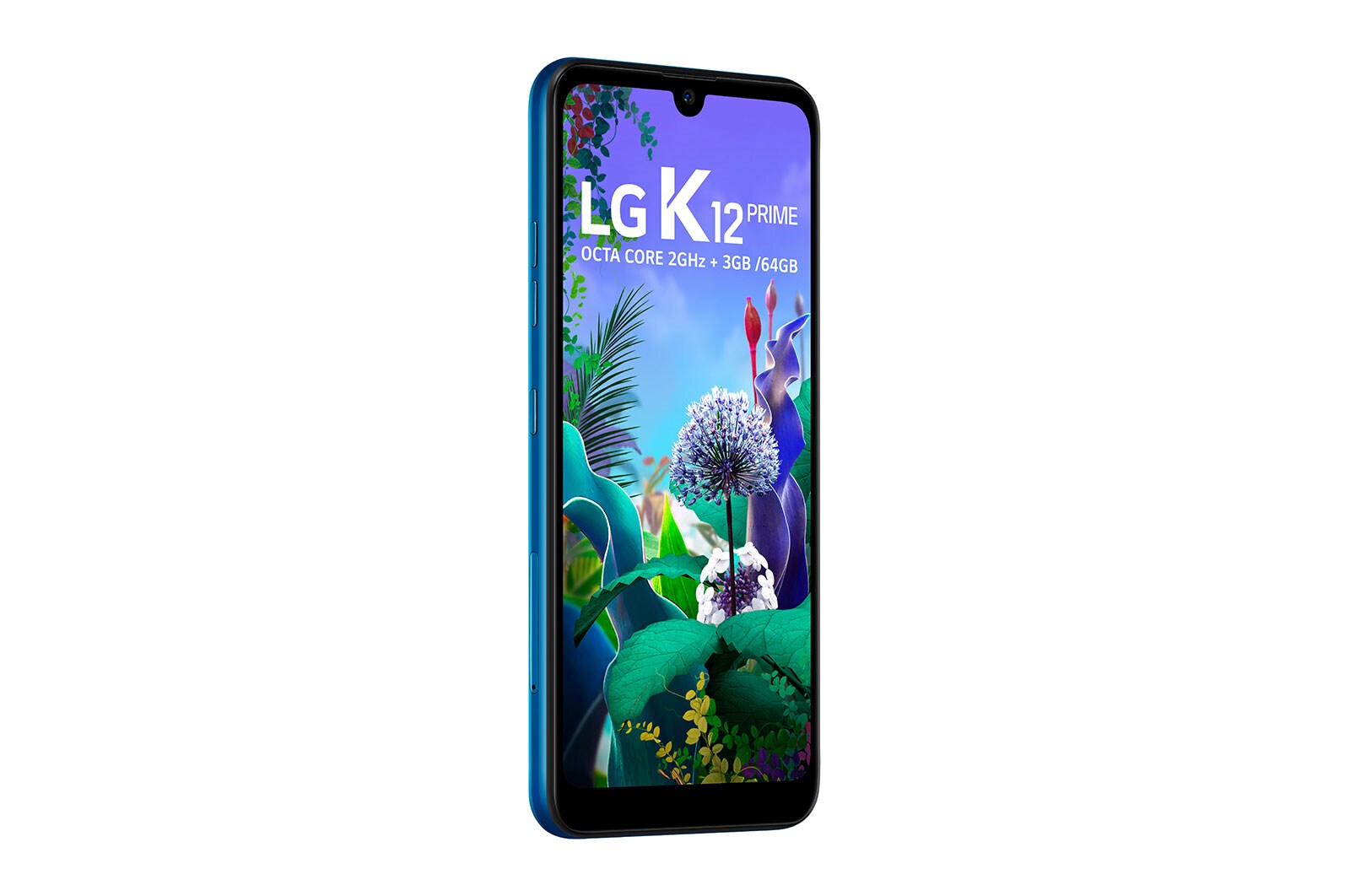 LG Smartphone LG K12 Prime - Câmera tripla de 16MP, 5MP e 2MP, Memória de 3GB/64GB e Android 9.0, LMX525BAW