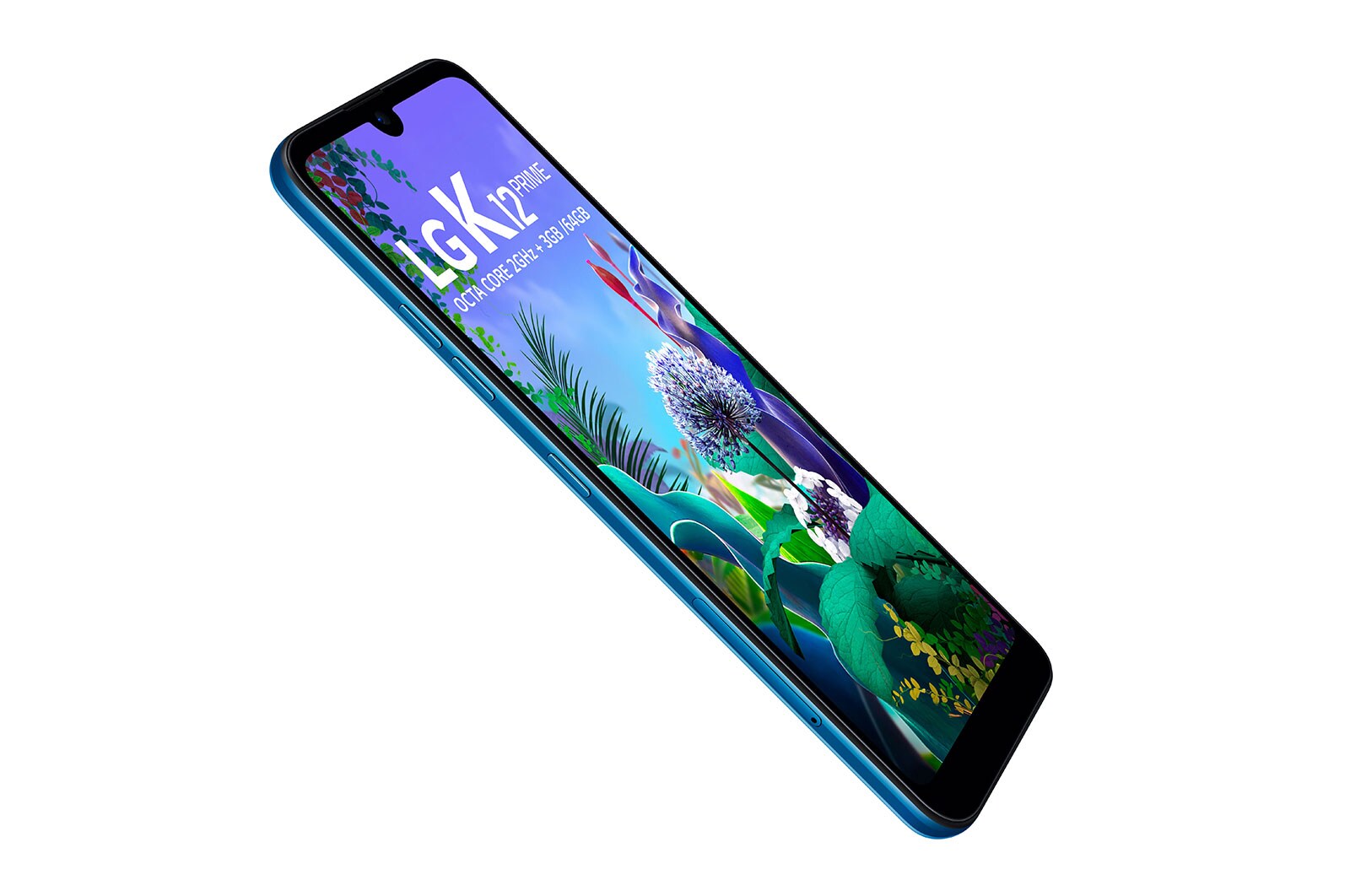 LG Smartphone LG K12 Prime - Câmera tripla de 16MP, 5MP e 2MP, Memória de 3GB/64GB e Android 9.0, LMX525BAW