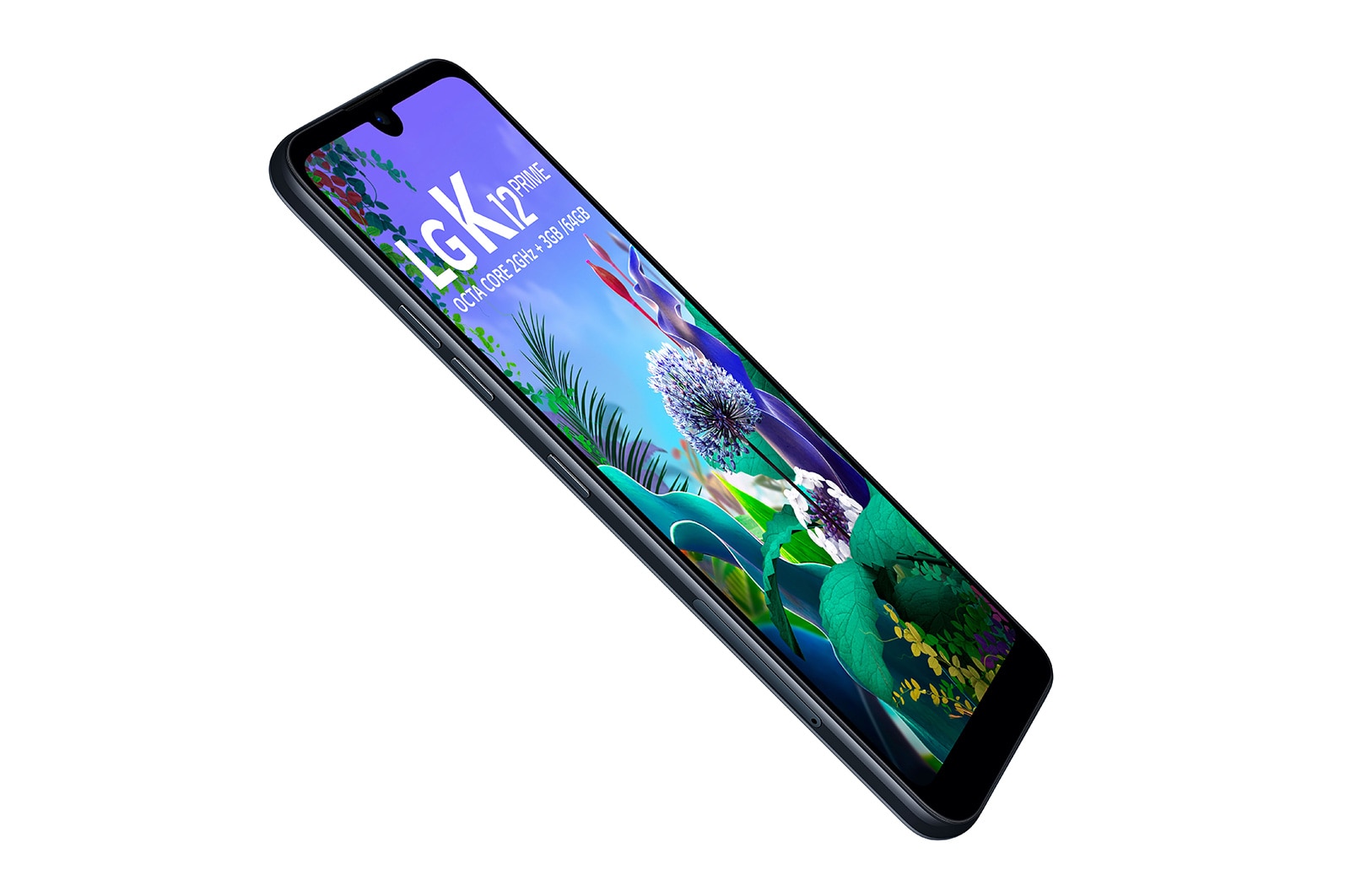 LG Smartphone LG K12 Prime - Câmera tripla de 16MP, 5MP e 2MP, Memória de 3GB/64GB e Android 9.0, LMX525BAW