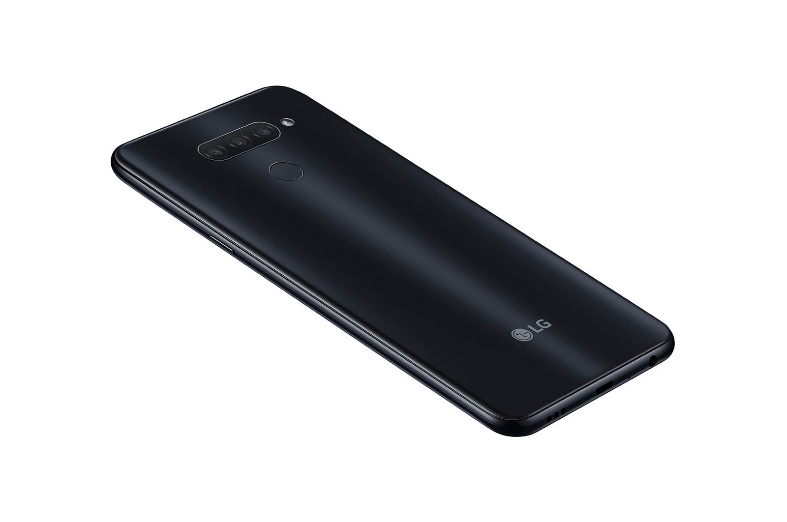 LG Smartphone LG K12 Prime - Câmera tripla de 16MP, 5MP e 2MP, Memória de 3GB/64GB e Android 9.0, LMX525BAW