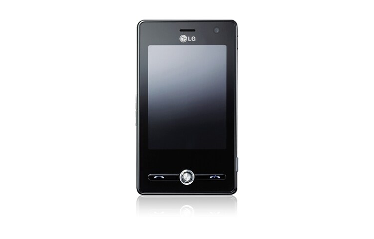 Vista frontal de A avançada tecnologia LG aliada à funcionalidade de um smartphone. MS25