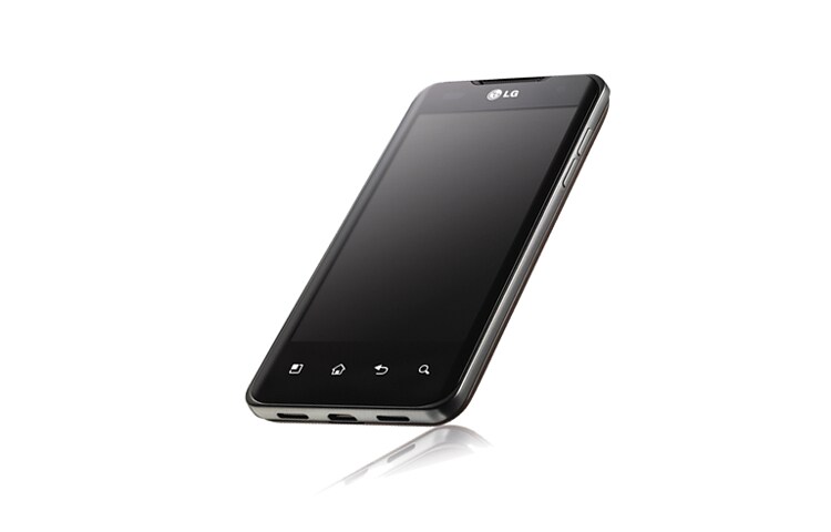 LG O smartphone com processador Dual-Core de alta performance, P990