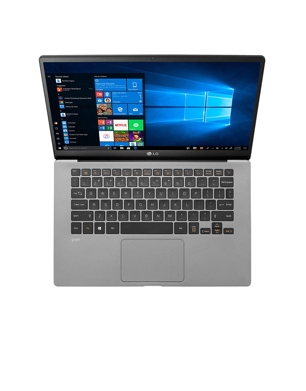 Notebook LG Gram 14'' Core i5 8GB 72Wh Windows 11 Home 999g 14Z90N