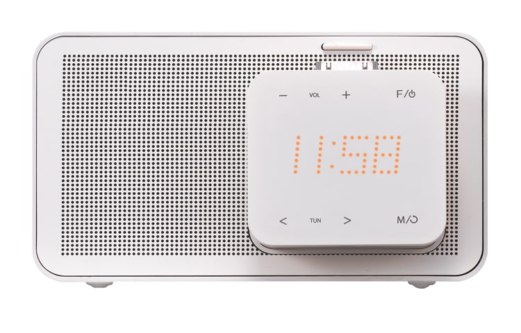 LG Com 5W de potência e funções relógio/despertador., ND1520