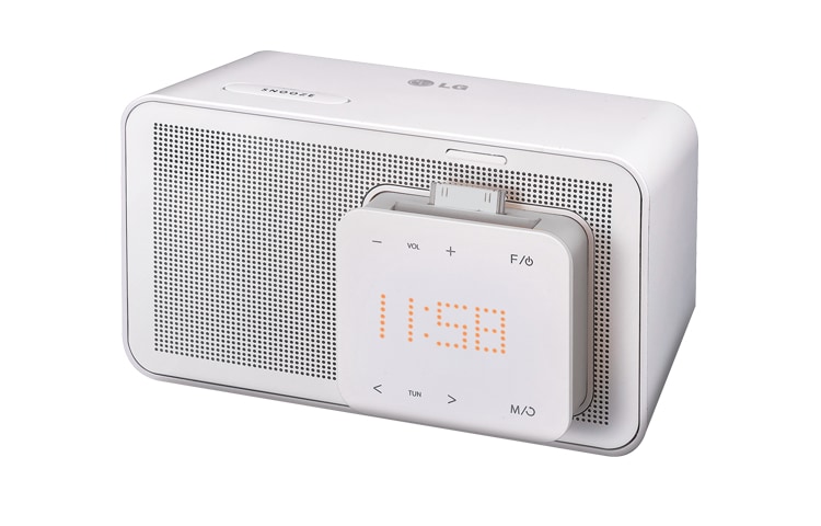 LG Com 5W de potência e funções relógio/despertador., ND1520