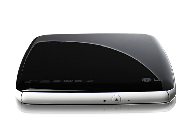 LG Drive externo portátil gravador e leitor de DVD e CD com entrada USB e função LightScribe, GP08LU10