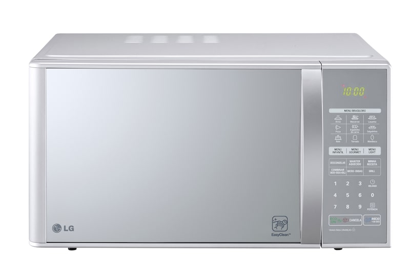 LG Forno de Micro-ondas Grill 30L com Grill de Quartzo, revestimento EasyClean™ e Função Minha Receita, MH7053R(A)