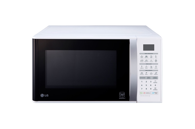 LG Forno de Micro-ondas Solo 30L com revestimento EasyClean™, tecnologia I Wave e acabamento em branco, MS3052R(A)