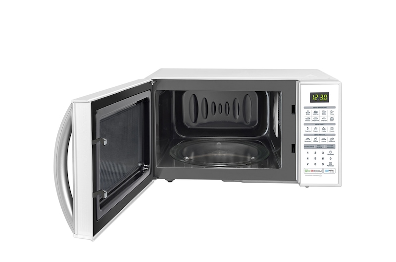LG Forno de Micro-ondas Solo 30L com revestimento EasyClean™, tecnologia I Wave e acabamento em branco, MS3052R(A)