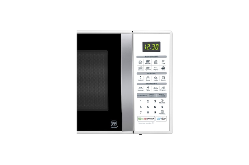 LG Forno de Micro-ondas Solo 30L com revestimento EasyClean™, tecnologia I Wave e acabamento em branco, MS3052R(A)