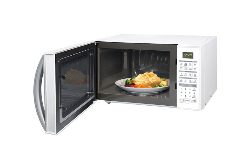 LG Forno de Micro-ondas Solo 30L com revestimento EasyClean™, tecnologia I Wave e acabamento em branco, MS3052R(A)