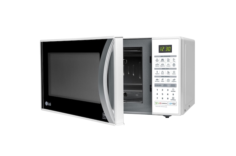 LG Forno de Micro-ondas Solo 30L com revestimento EasyClean™, tecnologia I Wave e acabamento em branco, MS3052R(A)