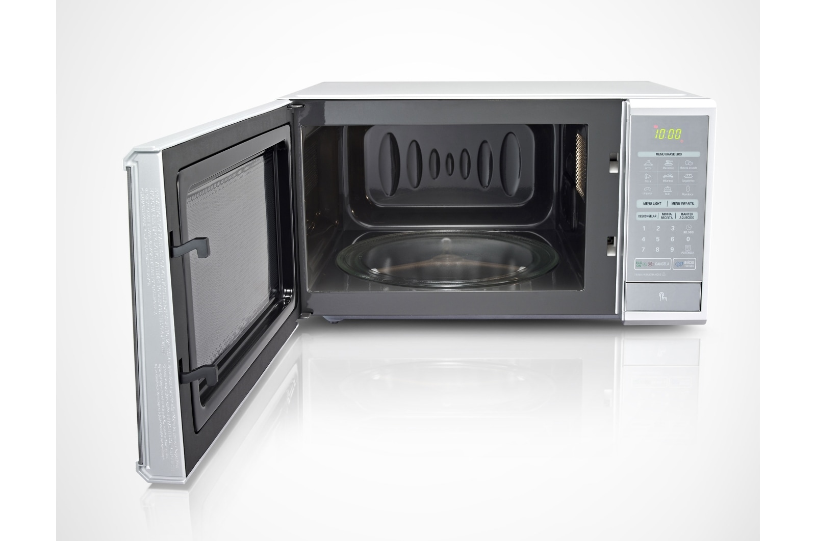 LG Forno Micro-ondas 30L- Revestimento EasyClean™, Tecnologia I Wave e 17 receitas pré-programadas, MS3059L(A)