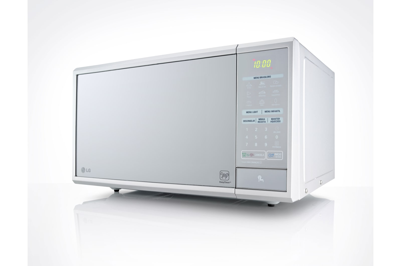 LG Forno Micro-ondas 30L- Revestimento EasyClean™, Tecnologia I Wave e 17 receitas pré-programadas, MS3059L(A)