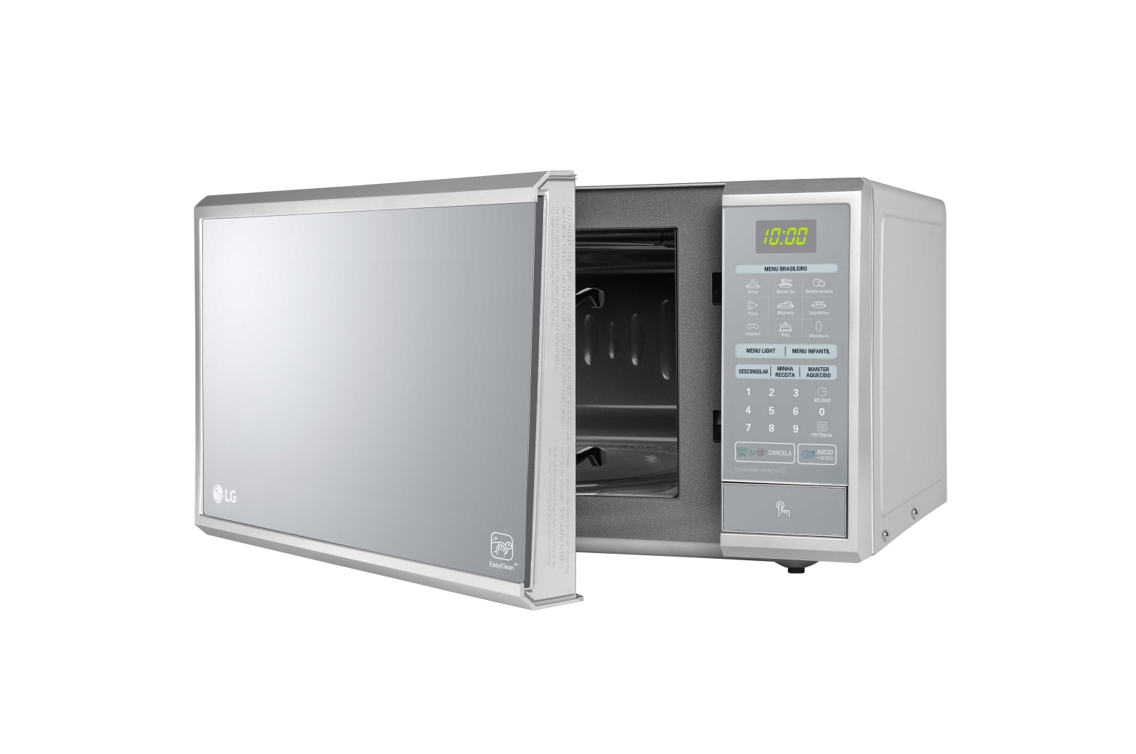 LG Forno Micro-ondas 30L- Revestimento EasyClean™, Tecnologia I Wave e 17 receitas pré-programadas, MS3059L(A)