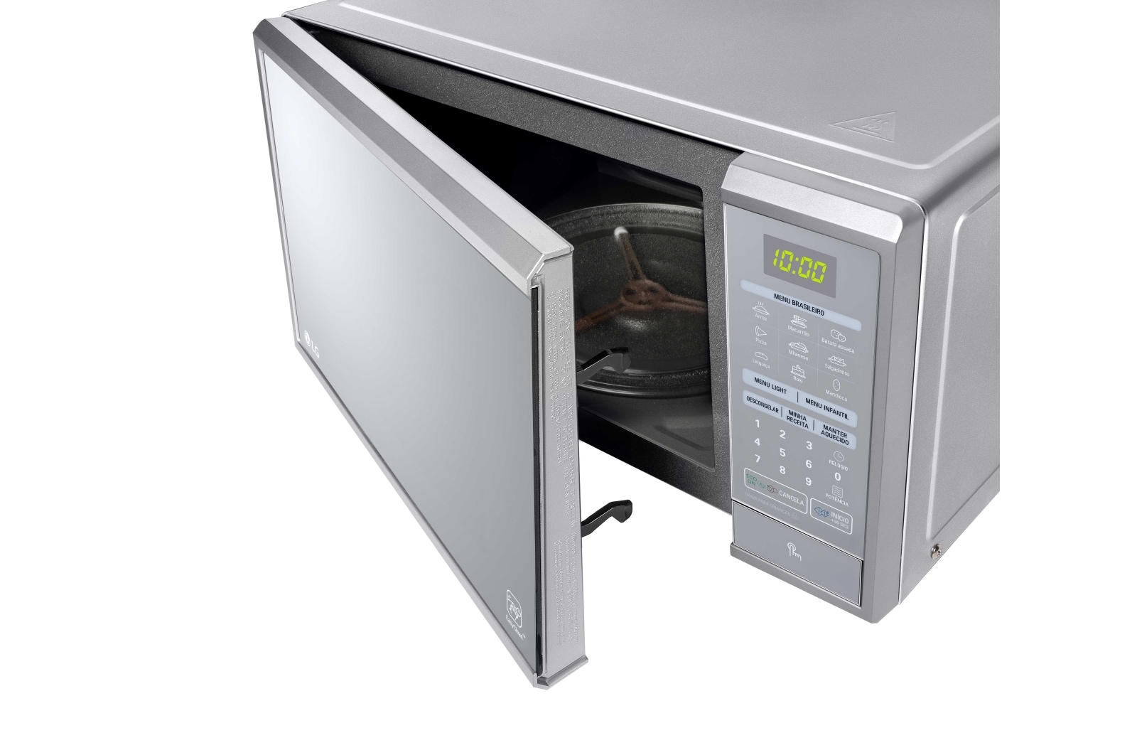 LG Forno Micro-ondas 30L- Revestimento EasyClean™, Tecnologia I Wave e 17 receitas pré-programadas, MS3059L(A)