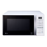 Vista frontal de Forno de Micro-ondas Solo 30L com revestimento EasyClean™, tecnologia I Wave e acabamento em branco MS3052R(A)