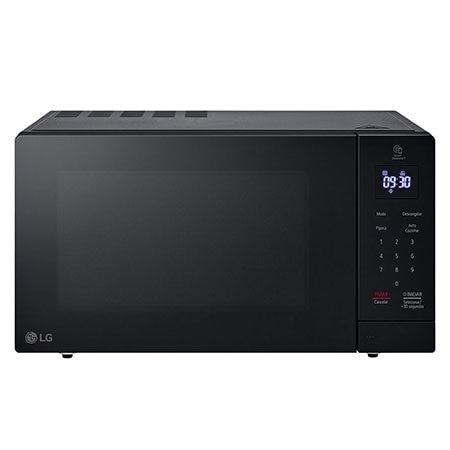Micro-ondas LG Grill NeoChef 30 litros Preto Limpa Fácil MG3035DS - 220v - MG3035DSA