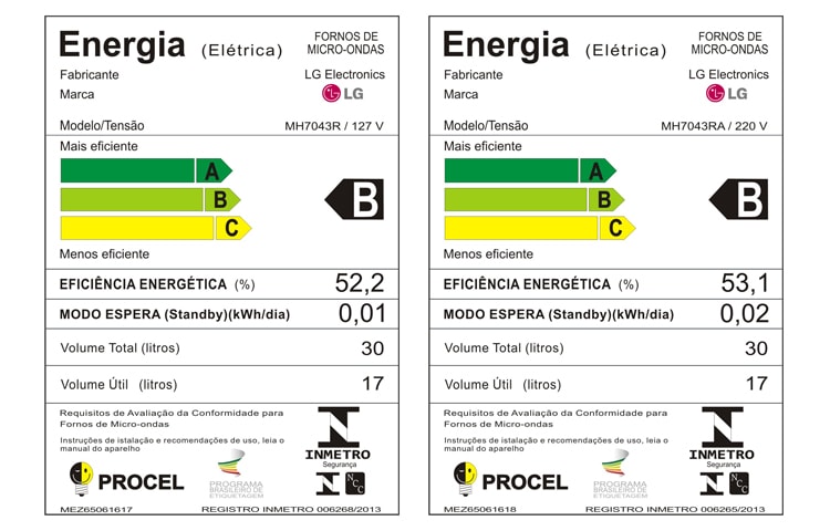 LG 30 Litros, Grill, Prata e Espelhado, Função Combinada, 20 Programas de Cozimento., MH7043R(A)