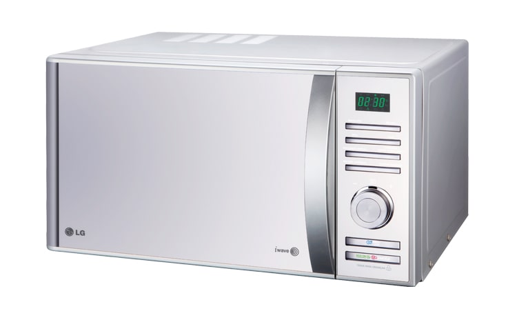 LG 30L grill, prata e espelhado, função combinada, 20 programas de cozimento, MH7083R(A)