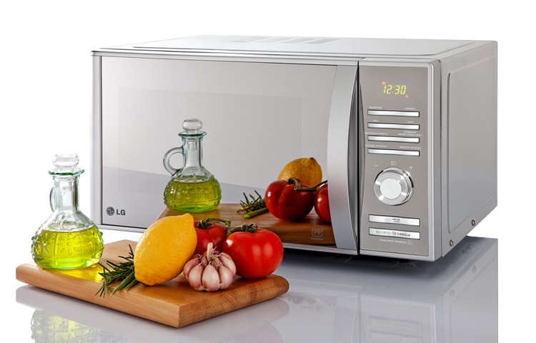 LG Micro-ondas LG. Menos tempo com a limpeza, mais tempo pra você., MH7093R(A)