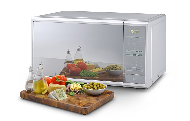 LG 30 Litros, Prata, 17 Programas de Cozimento, 4 Programas de Descongelamento, manter aquecido., MS3049L(A)