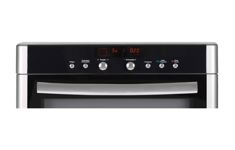 LG Forno Multifuncional, 34L, acabamento Prata / Inox, função Steam Chef, MP9488S(C)