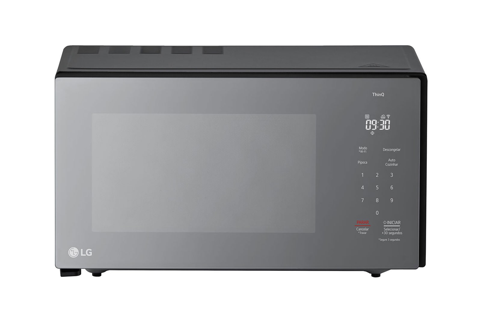 micro oven front view