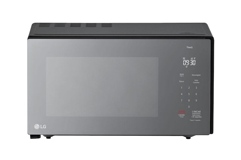 micro oven front view