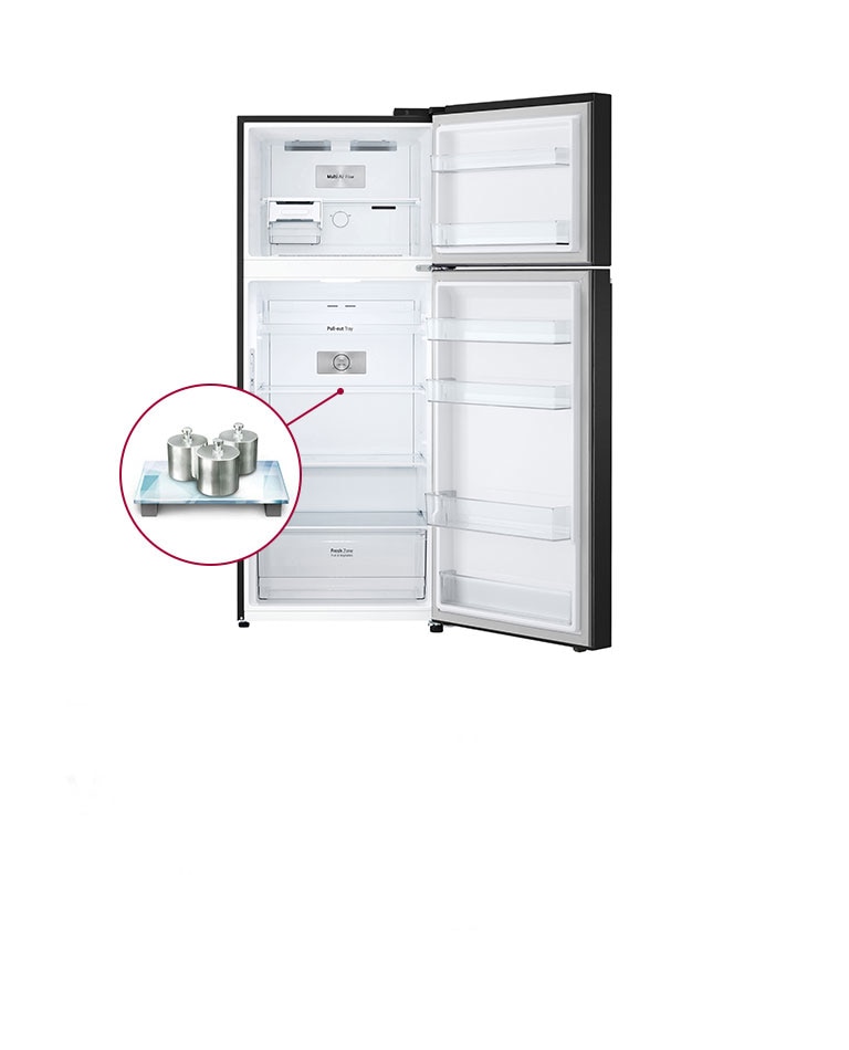 Prateleiras em Vidro Temperado. Mais segurança e tranquilidade para armazenar seus alimentos e bebidas.