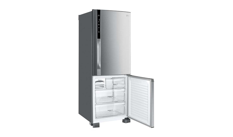 LG Geladeira Bottom Freezer 423L 220V com e Compressor Smart Inverter e Gaveta Vita Light, GB42/GB43