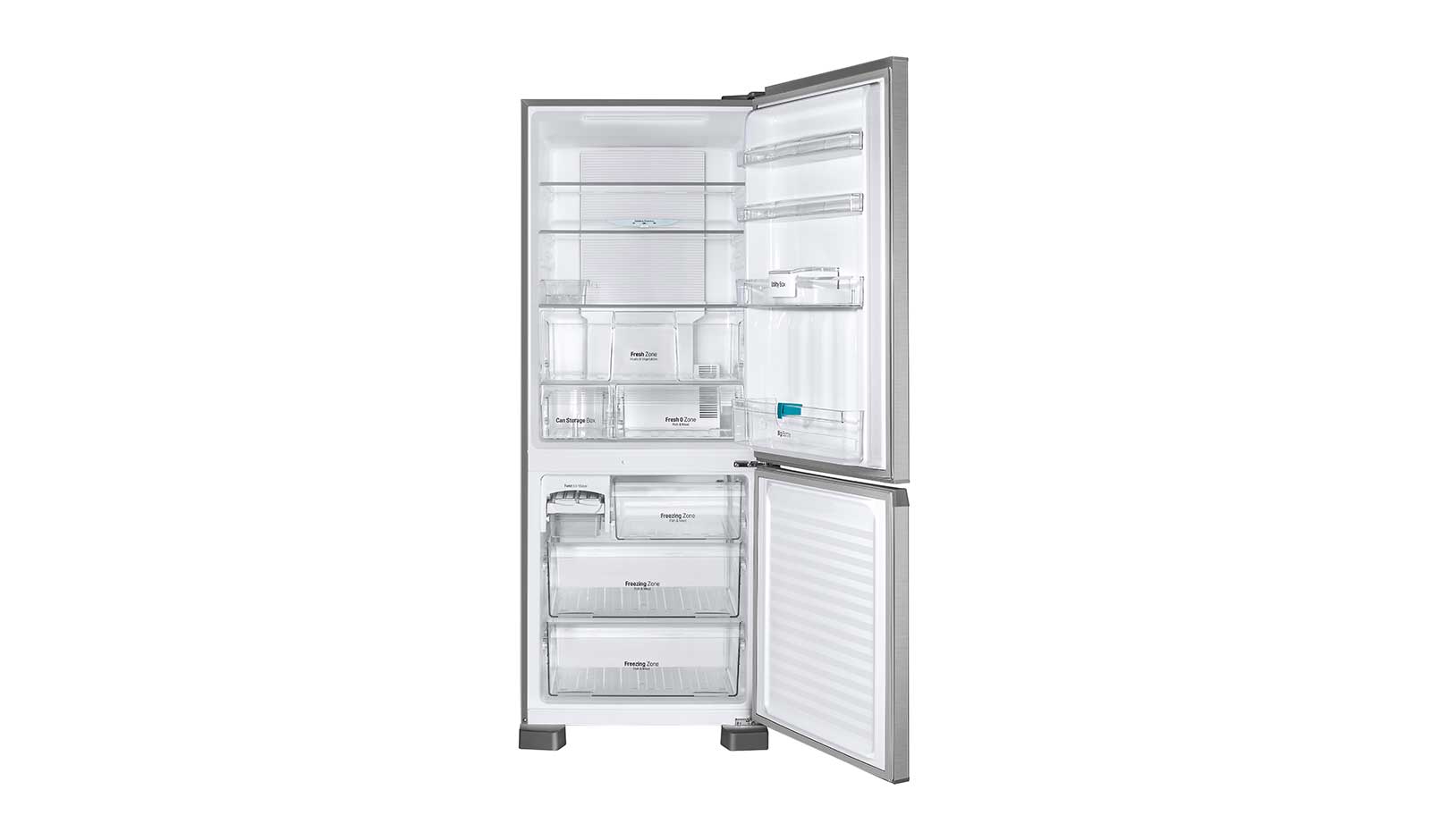 LG Geladeira Bottom Freezer 423L 220V com e Compressor Smart Inverter e Gaveta Vita Light, GB42/GB43