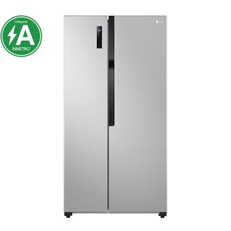 Geladeira Side by Side LG 519L com Compressor Inverter - GC-B187PQAL