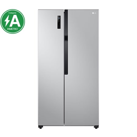 Geladeira Side by Side LG 519L com Compressor Inverter - GC-B187PQAM