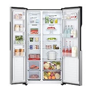 LG Geladeira LG Side by Side 509 L - 220V Compressor Inverter GC-B187PQAM - 220v, GC-B187PQAM