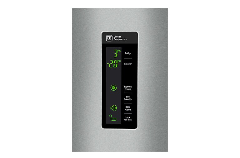 LG Geladeira Bottom Freezer 445L 220v com Moist Balance Crisper™, GC-B559BSB(1)
