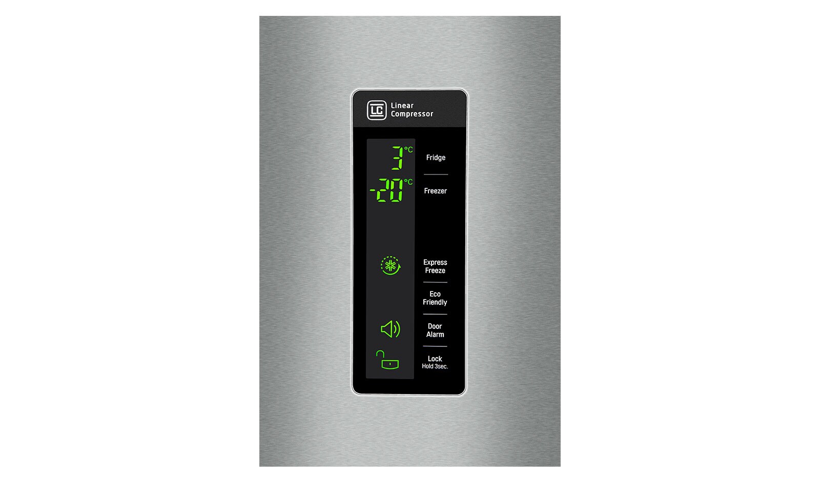 LG Geladeira Bottom Freezer 445L 220v com Moist Balance Crisper™, GC-B559BSB(1)