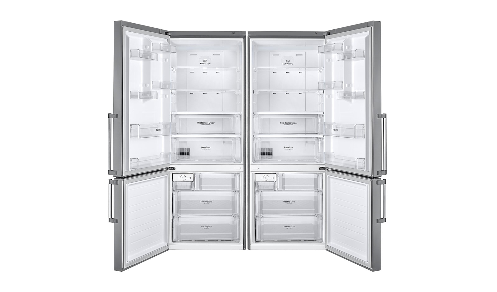 LG Geladeira Bottom Freezer 445L 220v com Moist Balance Crisper™, GC-B559BSB(1)