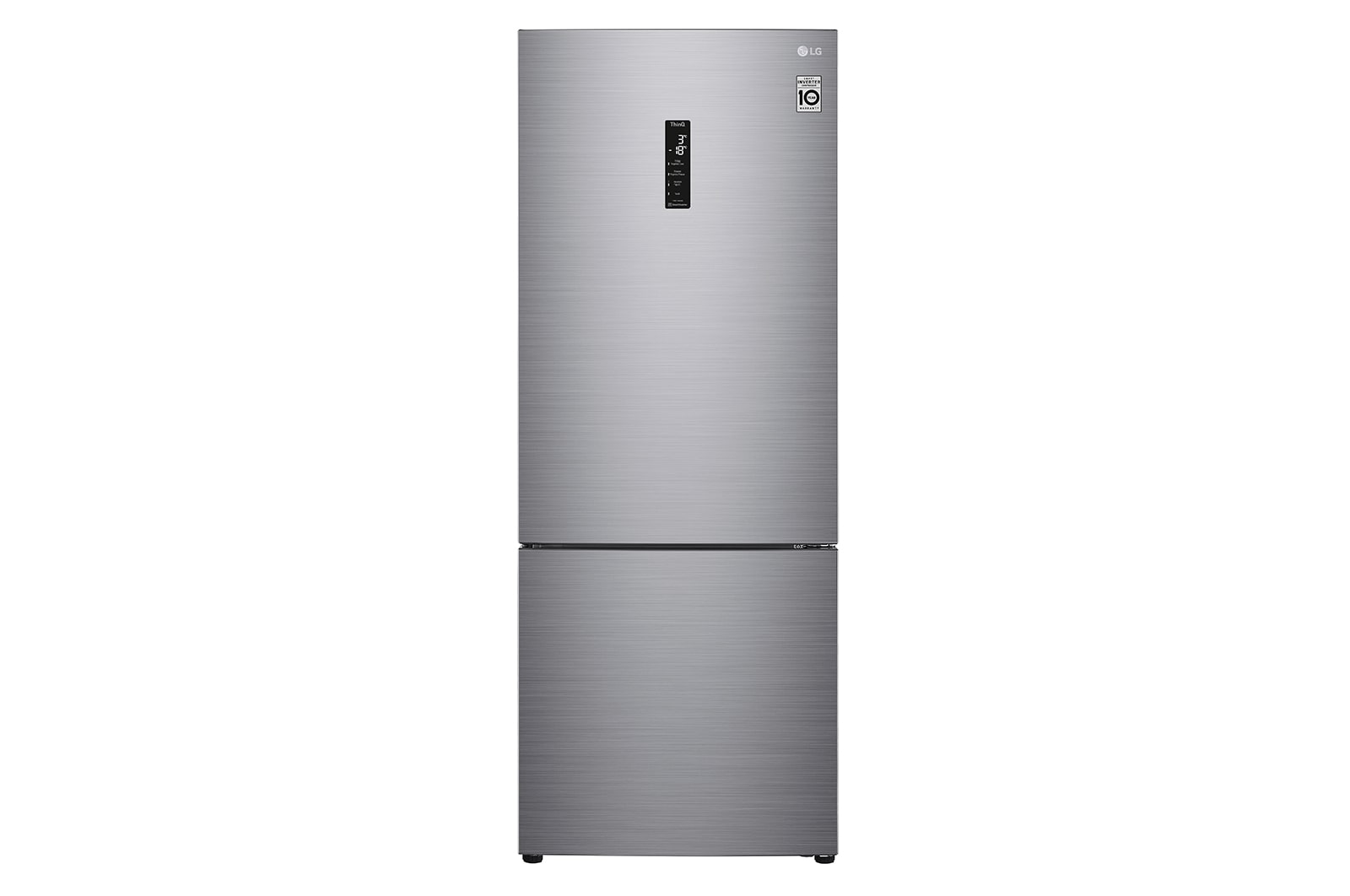 LG Geladeira Smart LG Frost Free Inverter 451L Inverse Cor Inox Look (GC-B569NLL), GC-B569NLLM