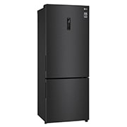 LG Geladeira Smart LG Frost Free Inverter 451L Inverse Cor Black Inox (GC-B569NQL), GC-B569NQLC