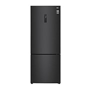 LG Geladeira Smart LG Frost Free Inverter 451L Inverse Cor Black Inox (GC-B569NQL), GC-B569NQLC