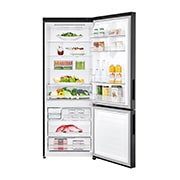 LG Geladeira Smart LG Frost Free Inverter 451L Inverse Cor Black Inox (GC-B569NQL), GC-B569NQLC